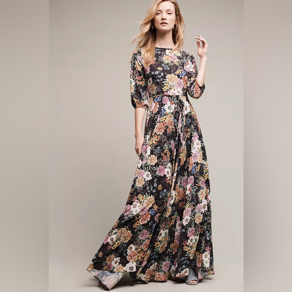Anthropologie Yumi Kim Garden Gown Maxi Dress